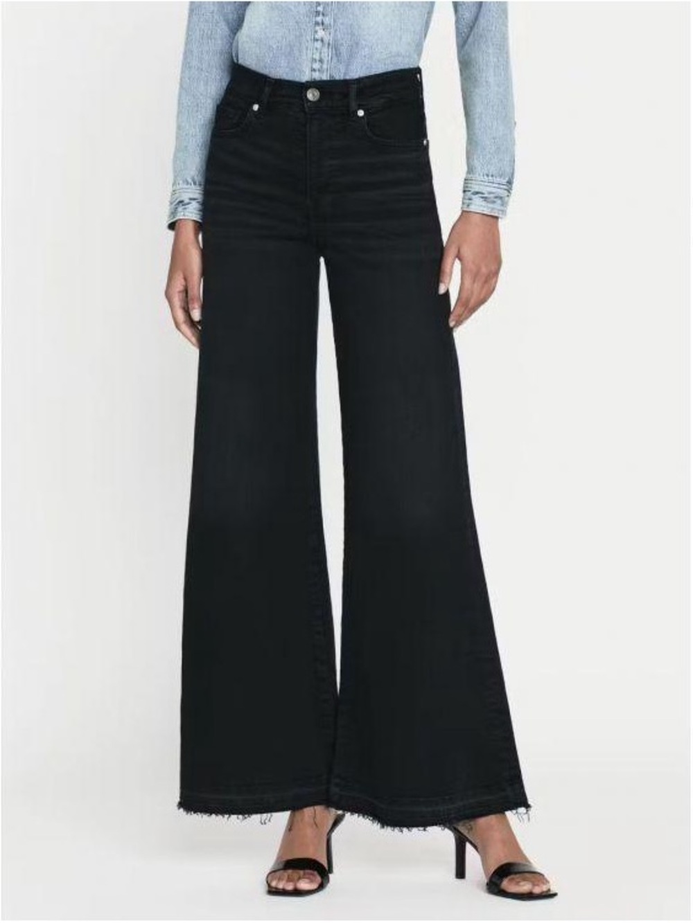 Frame Denim Le Palazzo Crop